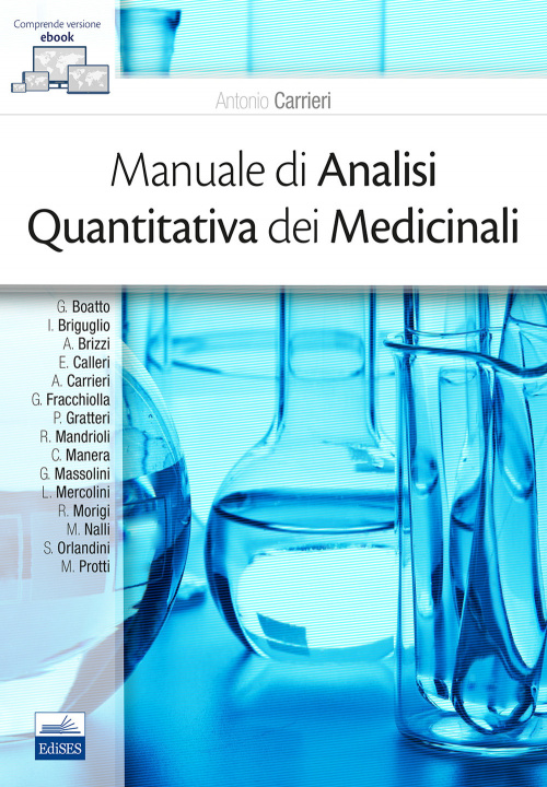 Kniha Manuale di analisi quantitativa dei medicinali 