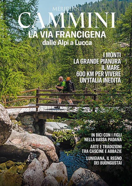 Carte via Francigena dalle Alpi a Lucca 