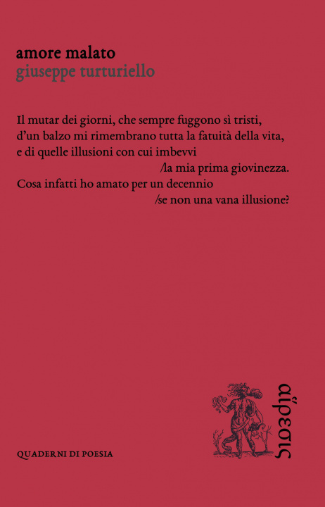 Kniha Amore malato Giuseppe Turturiello