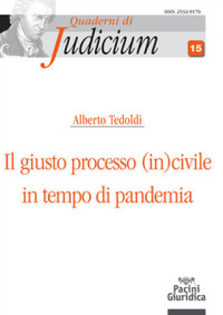 Книга giusto processo (in)civile in tempo di pandemia Alberto Tedoldi