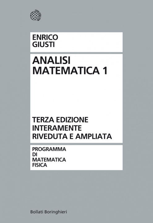 Книга Analisi matematica Enrico Giusti