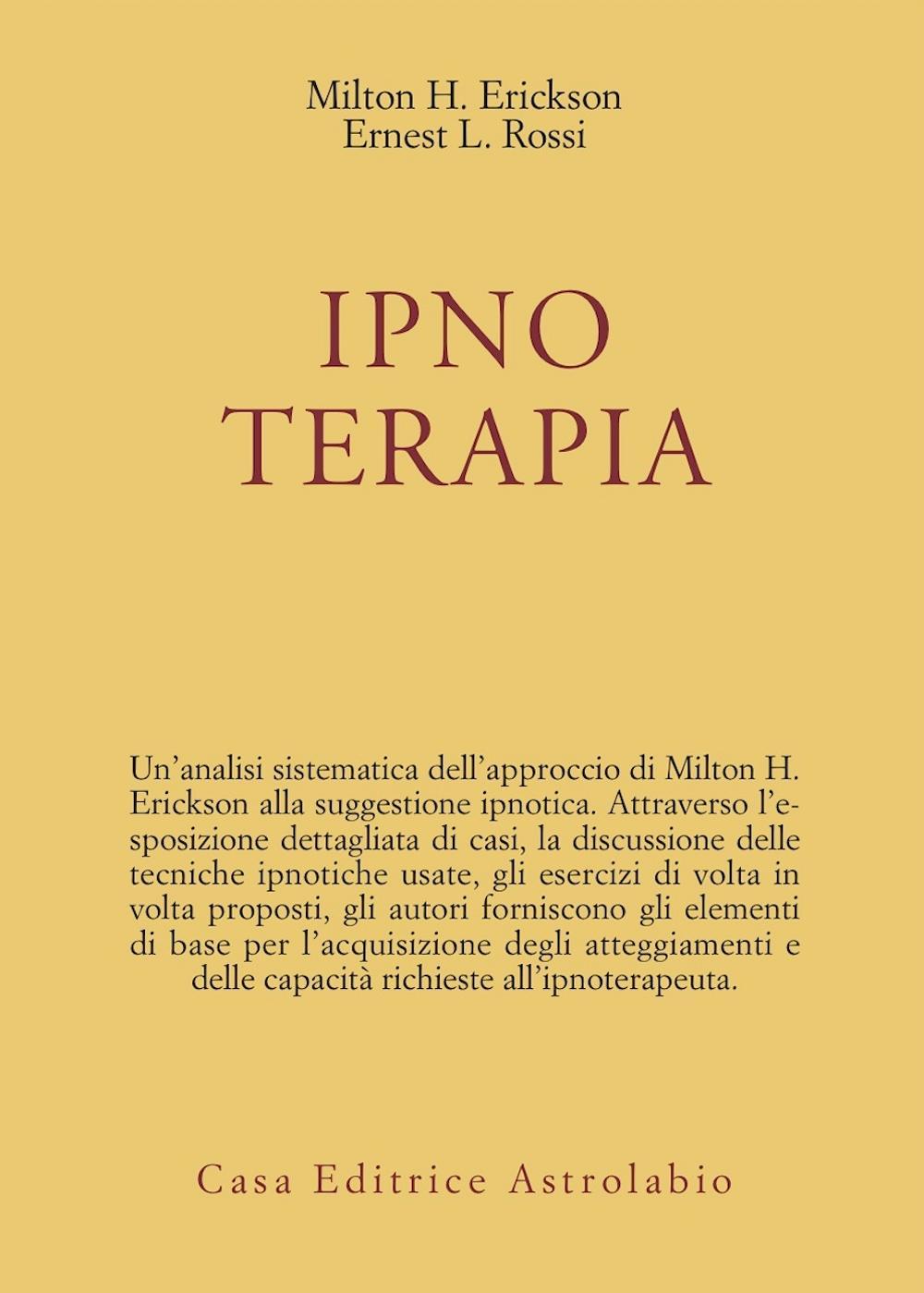 Книга Ipnoterapia Milton H. Erickson