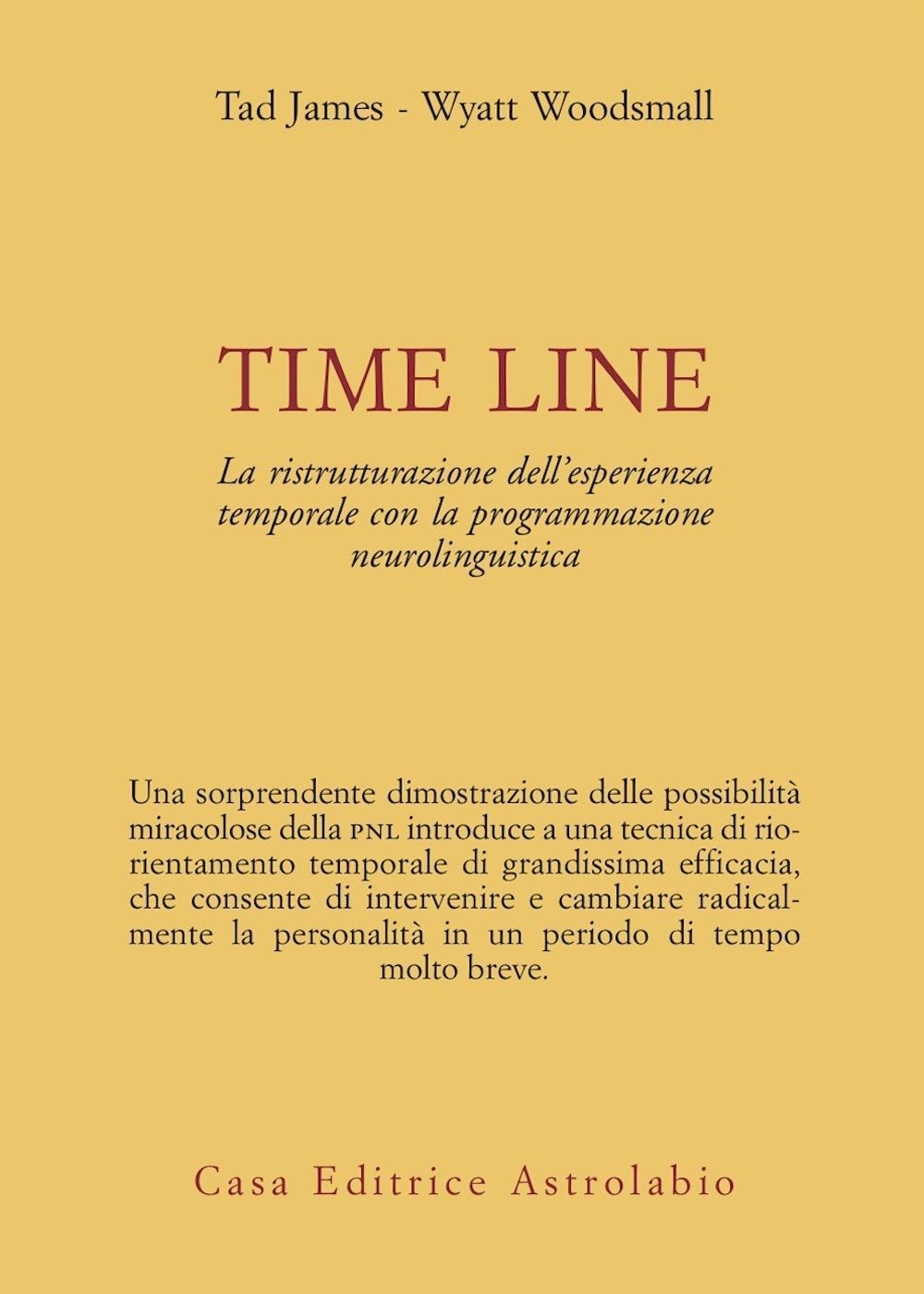 Kniha Time line. La ristrutturazione dell'esperienza temporale con la programmazione neurolinguistica Tad James