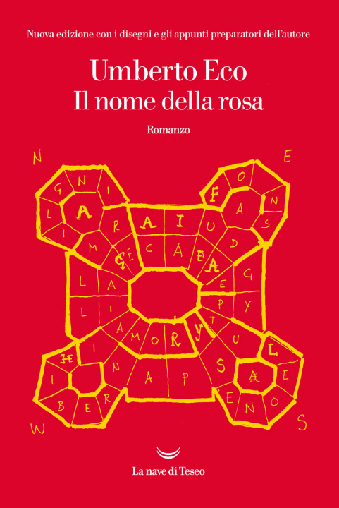 Książka nome della Rosa Umberto Eco