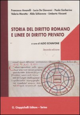 Kniha Storia del diritto romano e linee di diritto privato 