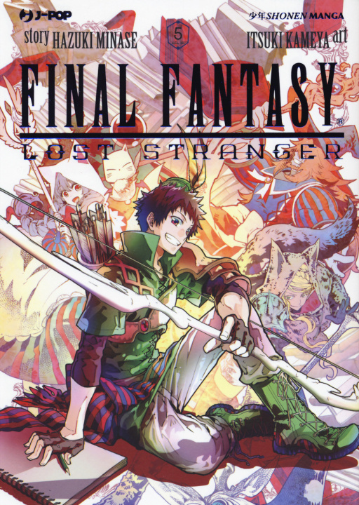 Kniha Final Fantasy. Lost stranger Hazuki Minase