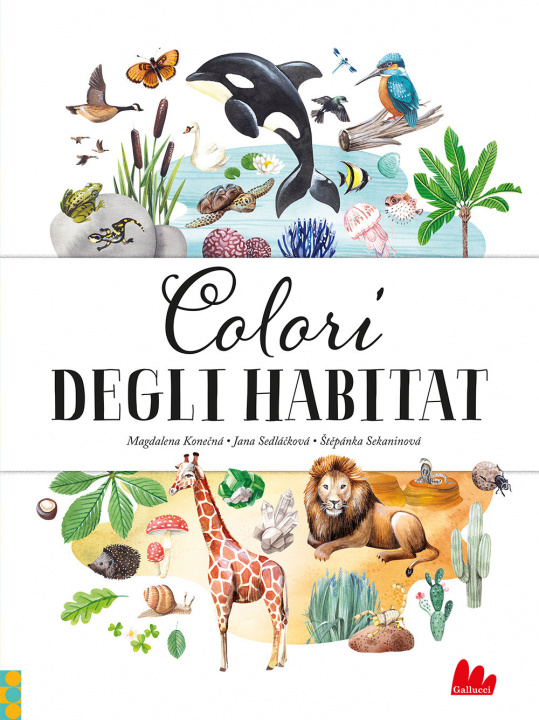 Kniha Colori degli habitat Jana Sedlackova