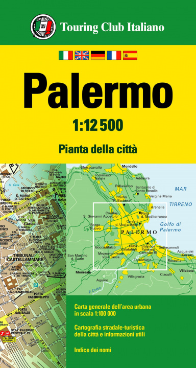 Könyv Palermo 1:12.500 
