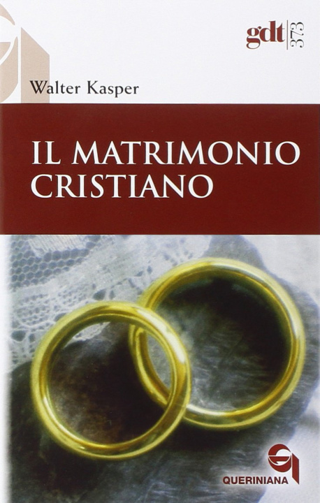 Carte matrimonio cristiano Walter Kasper
