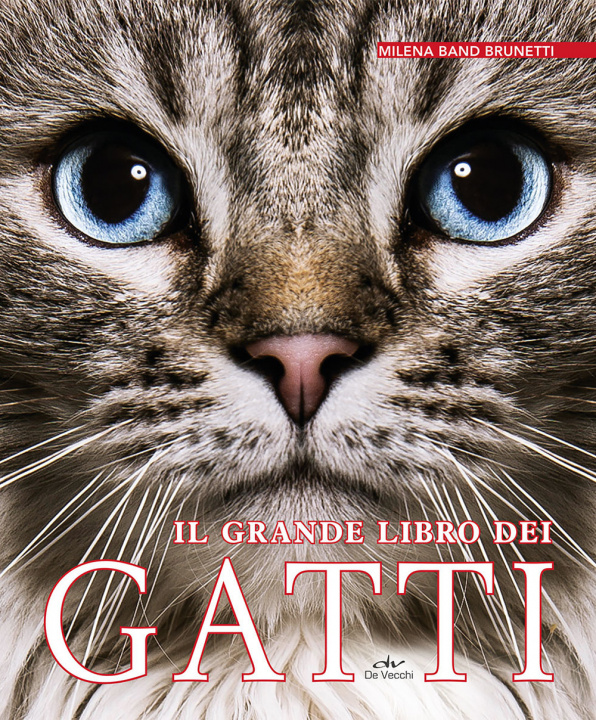 Könyv grande libro dei gatti Milena Band Brunetti