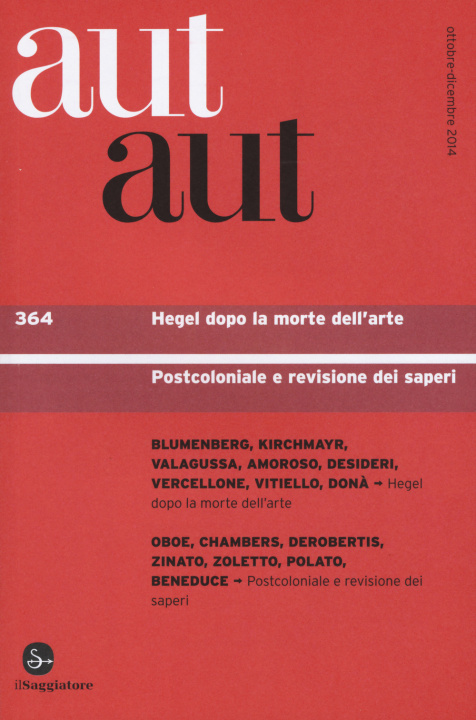 Buch Aut aut 