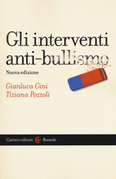 Könyv interventi anti-bullismo Gianluca Gini