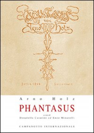 Knjiga Phantasus Arno Holz