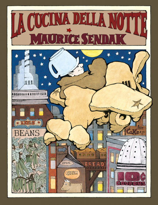 Книга cucina di notte Maurice Sendak