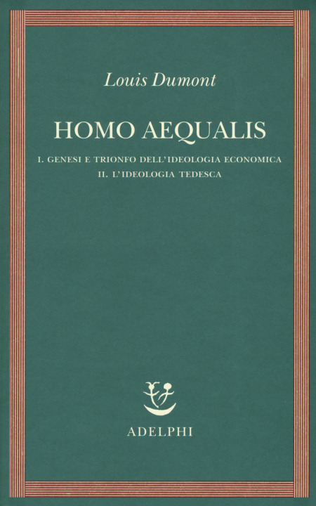 Buch Homo aequalis Louis Dumont