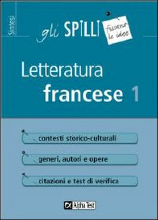 Kniha Letteratura francese Francesca Desiderio