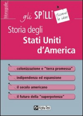 Kniha Storia degli Stati Uniti d'America Guido Tassinari