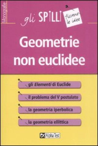 Könyv Geometrie non euclidee Silvia Benvenuti