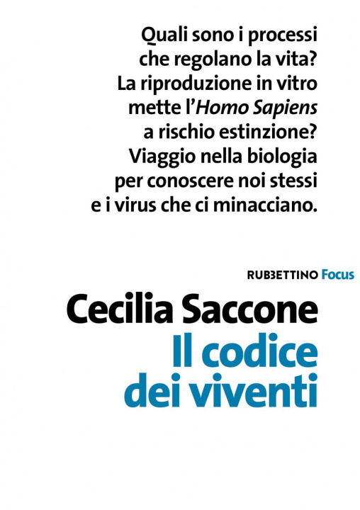 Könyv codice dei viventi Cecilia Saccone