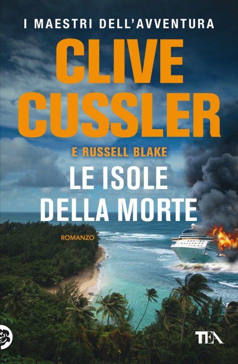 Könyv isole della morte Clive Cussler