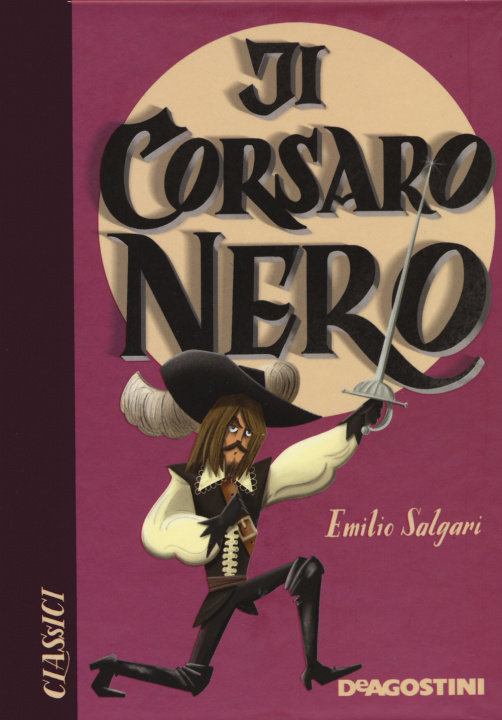 Könyv corsaro nero Emilio Salgari