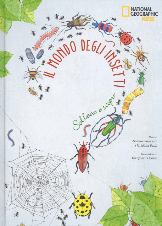 Kniha mondo degli insetti. Solleva e scopri Cristina Peraboni
