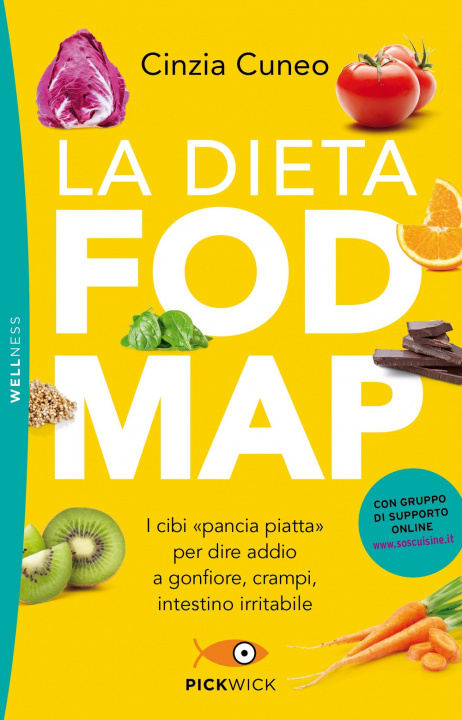 Книга dieta FODMAP Cinzia Cuneo