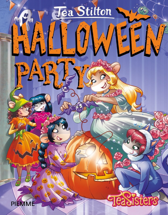 Carte Halloween party Tea Stilton