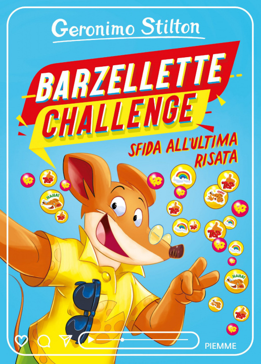 Livro Barzellette challenge. Sfida all'ultima risata Geronimo Stilton