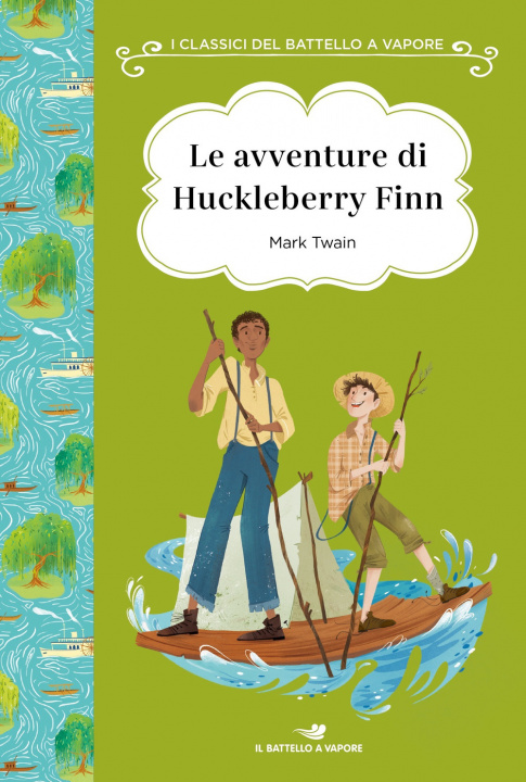 Könyv avventure di Huckleberry Finn. Ediz. ad alta leggibilità Mark Twain