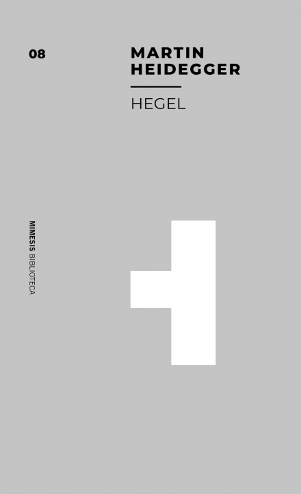 Kniha Hegel Martin Heidegger