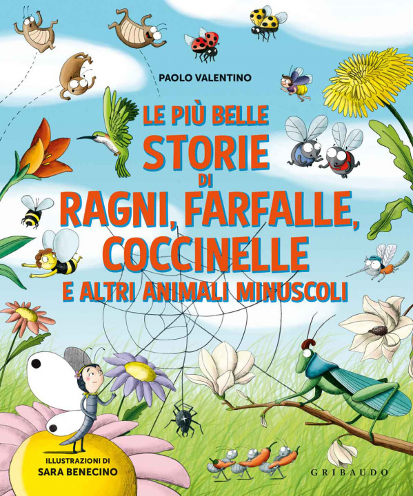 Boek più belle storie di ragni, farfalle, coccinelle e altri animali minuscoli Paolo Valentino