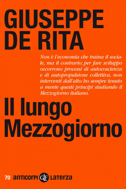 Книга lungo Mezzogiorno Giuseppe De Rita