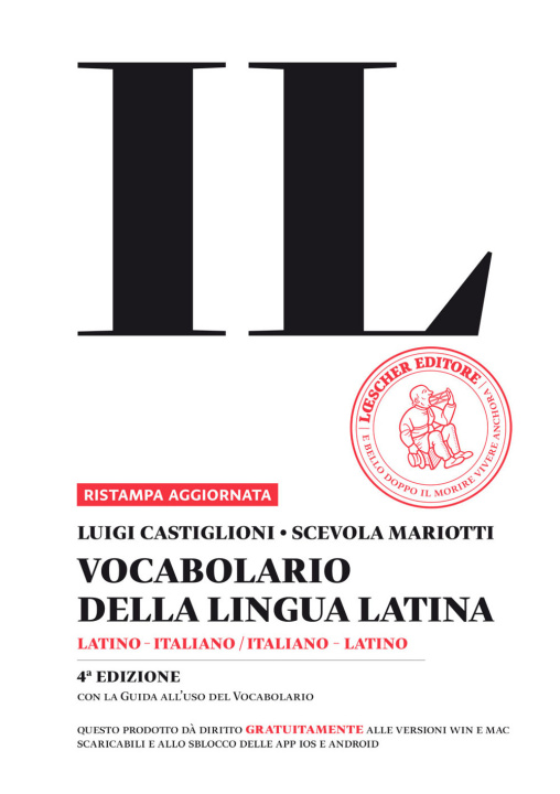 Book vocabolario della lingua latina. Latino-italiano, italiano-latino-Guida all'uso Luigi Castiglioni