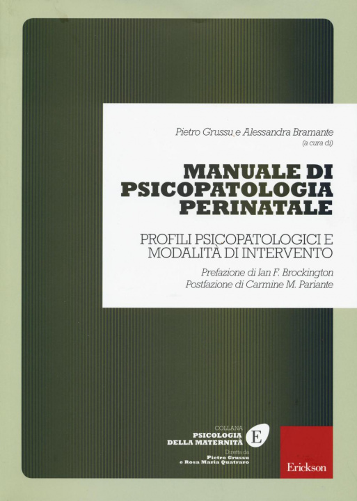 Carte Manuale di psicopatologia perinatale. Profili psicopatologici e modalità di intervento 