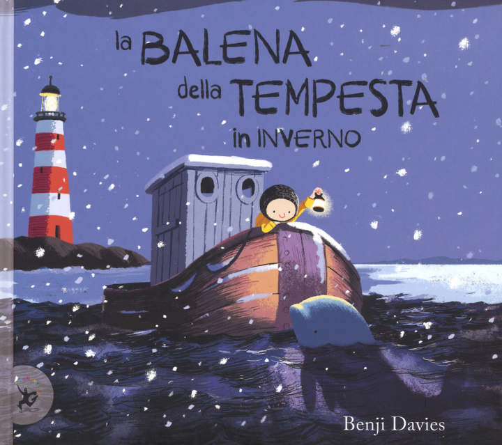 Kniha balena della tempesta in inverno Benji Davies