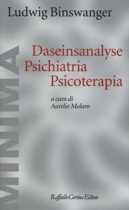 Kniha Daseinsanalyse psichiatria psicoterapia Ludwig Binswanger