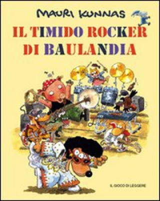 Kniha timido rocker di Baulandia Mauri Kunnas
