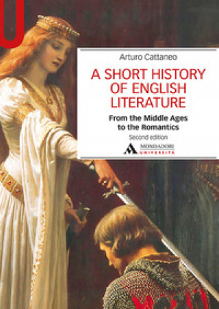 Kniha Short history of English literature Arturo Cattaneo