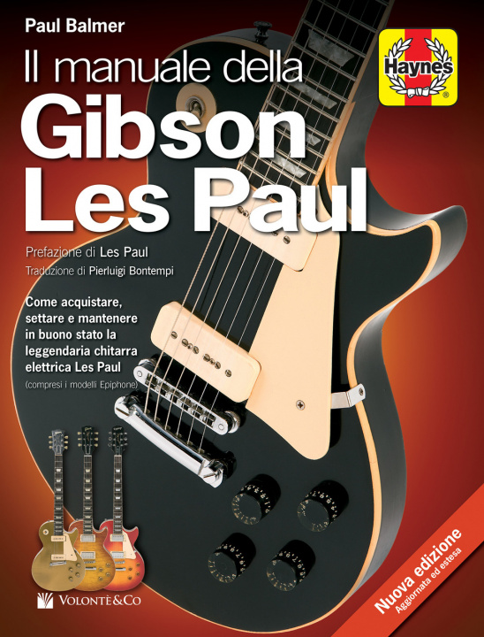 Книга manuale della Gibson Les Paul Paul Balmer