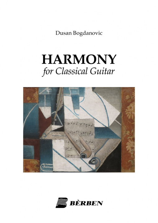 Kniha Harmony for classical guitar Dusan Bogdanovic