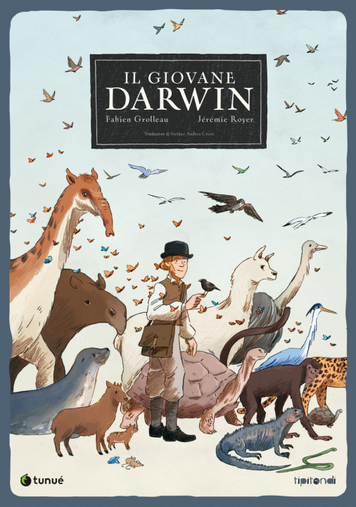 Książka giovane Darwin Fabien Grolleau