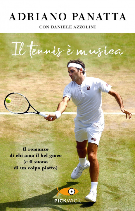 Книга tennis è musica Adriano Panatta
