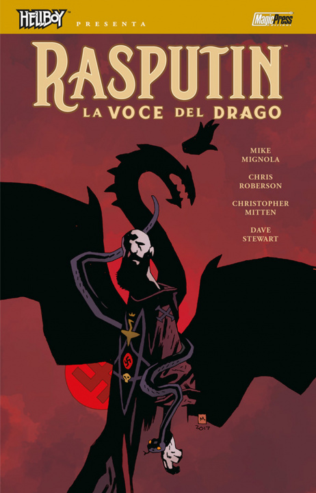 Kniha voce del drago. Hellboy presenta Rasputin Mike Mignola