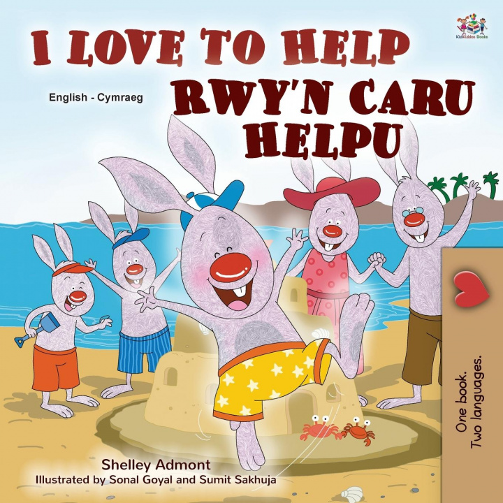 Könyv I Love to Help (English Welsh Bilingual Book for Kids) Kidkiddos Books