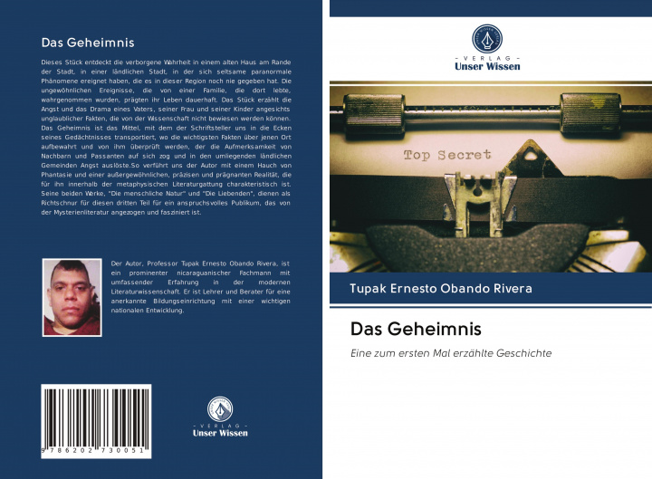 Knjiga Das Geheimnis Tupak Ernesto Obando Rivera