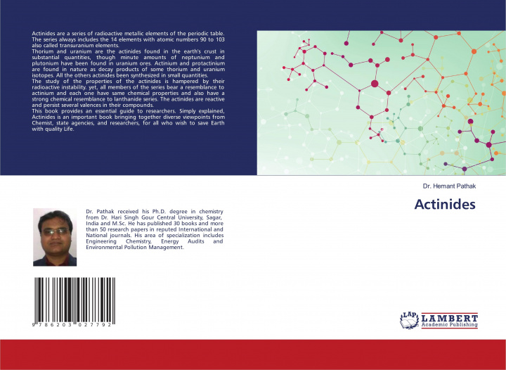 Book Actinides Dr. Hemant Pathak