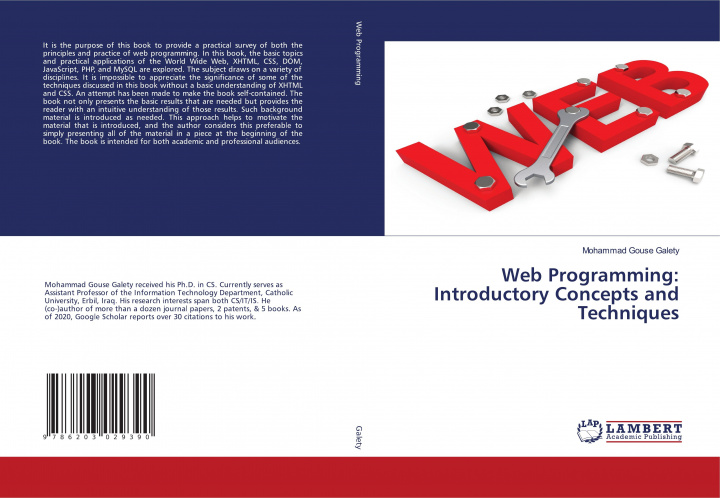 Knjiga Web Programming: Introductory Concepts and Techniques Mohammad Gouse Galety