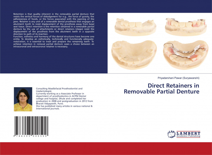 Knjiga Direct Retainers in Removable Partial Denture Priyadarshani Pawar (Suryawanshi)