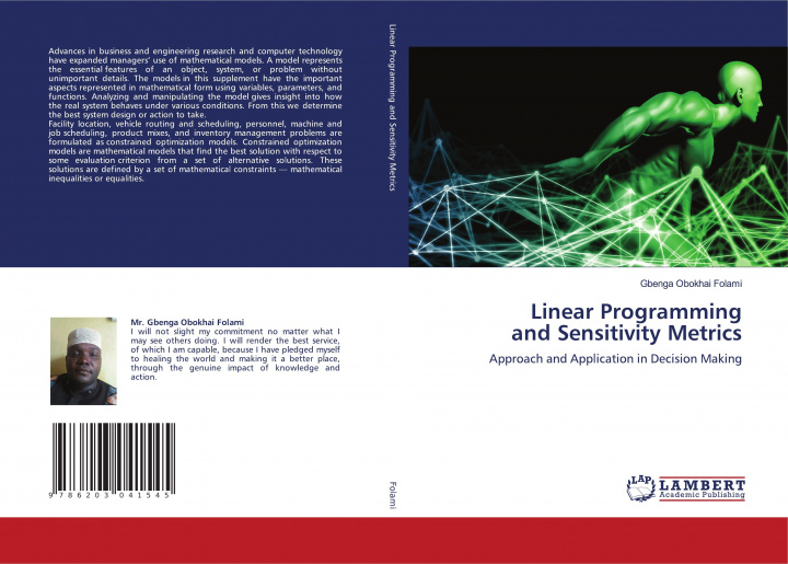 Knjiga Linear Programming and Sensitivity Metrics Gbenga Obokhai Folami